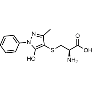 (5-hydroxy-3-methyl-1-phenyl-1H-pyrazol-4-yl)-L-cysteine|CS-0914532