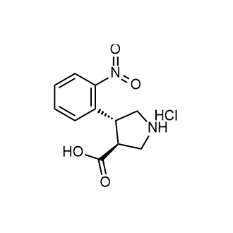 (3S,4R)-4-(2-Nitrophenyl)pyrrolidine-3-carboxylic acid hydrochloride|CS-0915042