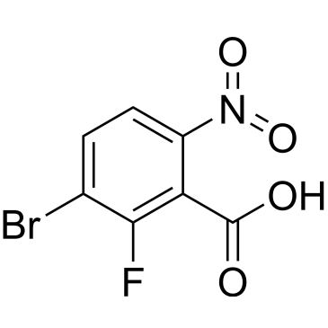 3-Bromo-2-fluoro-6-nitro-benzoic acid|CS-0915459