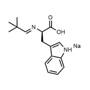 D-Tryptophan, N-(2,2-dimethylpropylidene)-, monosodium salt|CS-0915508