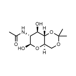 2-(Acetylamino)-2-deoxy-4,6-O-(1-methylethylidene)-β-D-glucopyranose|CS-0915533