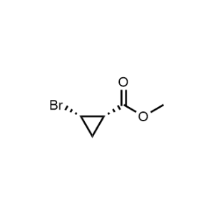 Cyclopropanecarboxylic acid, 2-bromo-, methyl ester, cis-|CS-0915539