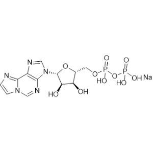 3H-Imidazo[2,1-i]purine, 3-[5-O-[hydroxy(phosphonooxy)phosphinyl]-β-D-ribofuranosyl]-, disodium salt|CS-0915549