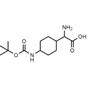 2-Amino-2-(4-((tert-butoxycarbonyl)amino)cyclohexyl)acetic acid|CS-0915705