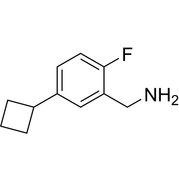 (5-Cyclobutyl-2-fluorophenyl)methanamine|CS-0925897