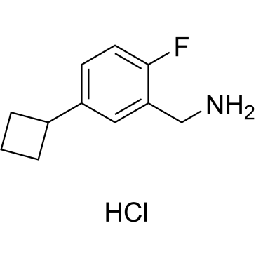 (5-Cyclobutyl-2-fluorophenyl)methanamine hydrochloride|CS-0925899