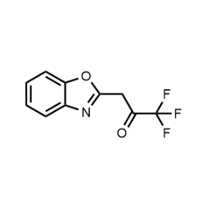 3-(Benzo[d]oxazol-2-yl)-1,1,1-trifluoropropan-2-one|CS-0925969