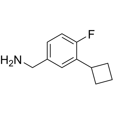 (3-Cyclobutyl-4-fluorophenyl)methanamine|CS-0926066