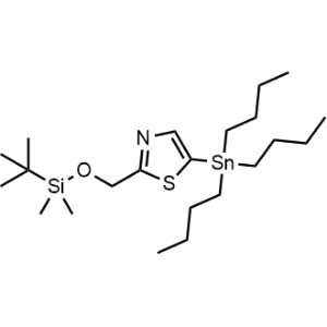 2-[[[(1,1-Dimethylethyl)dimethylsilyl]oxy]methyl]-5-(tributylstannyl)thiazole|CS-0926132