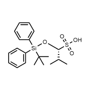 1-Propanesulfonic acid, 1-[[(1,1-dimethylethyl)diphenylsilyl]oxy]-2-methyl-, (1R)-|CS-0926215