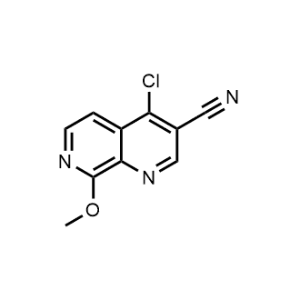 4-Chloro-8-methoxy-1,7-naphthyridine-3-carbonitrile|CS-0926398