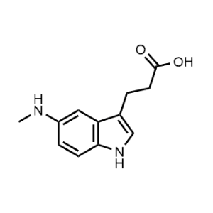 1H-Indole-3-propanoic acid, 5-(methylamino)-|CS-0926413