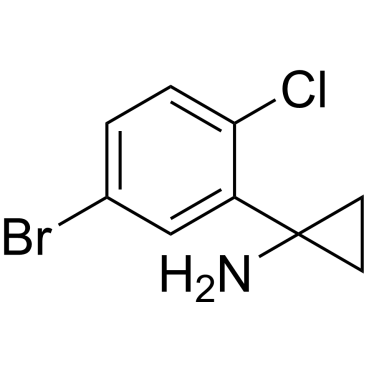 1-(5-Bromo-2-chlorophenyl)cyclopropan-1-amine|CS-0926467