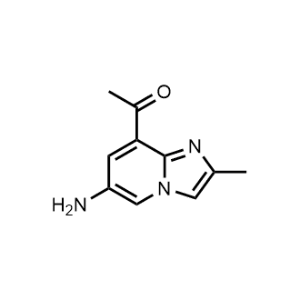 1-(6-Amino-2-methylimidazo[1,2-a]pyridin-8-yl)ethan-1-one|CS-0926559