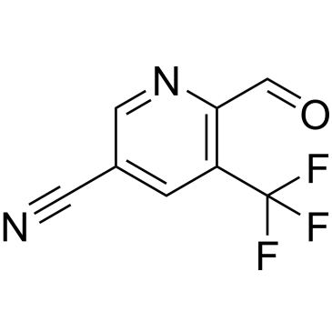 6-Formyl-5-(trifluoromethyl)nicotinonitrile|CS-0926596