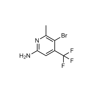 5-Bromo-6-methyl-4-(trifluoromethyl)-2-pyridinamine|CS-0926638