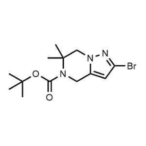 tert-Butyl 2-bromo-6,6-dimethyl-6,7-dihydropyrazolo[1,5-a]pyrazine-5(4H)-carboxylate|CS-0926776