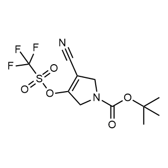 tert-Butyl 3-cyano-4-(((trifluoromethyl)sulfonyl)oxy)-2,5-dihydro-1H-pyrrole-1-carboxylate|CS-0926863