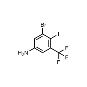 3-Bromo-4-iodo-5-(trifluoromethyl)aniline|CS-0926882