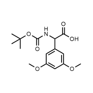 2-((tert-Butoxycarbonyl)amino)-2-(3,5-dimethoxyphenyl)acetic acid|CS-0927020