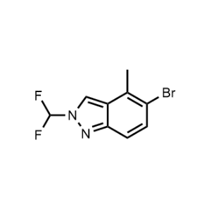 5-Bromo-2-(difluoromethyl)-4-methyl-2H-indazole|CS-0927062