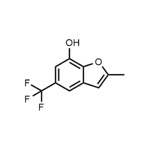 2-Methyl-5-(trifluoromethyl)benzofuran-7-ol|CS-0927123