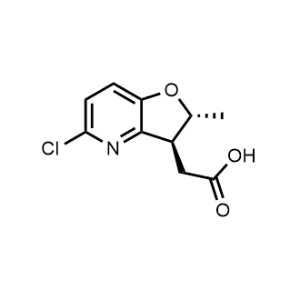 Furo[3,2-b]pyridine-3-acetic acid, 5-chloro-2,3-dihydro-2-methyl-, (2R,3S)-|CS-0927131