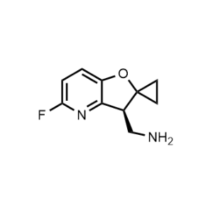 (S)-(5'-Fluoro-3'H-spiro[cyclopropane-1,2'-furo[3,2-b]pyridin]-3'-yl)methanamine|CS-0927133