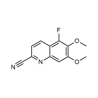 5-Fluoro-6,7-dimethoxyquinoline-2-carbonitrile|CS-0927231