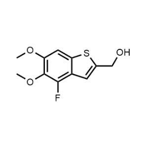 (4-Fluoro-5,6-dimethoxybenzo[b]thiophen-2-yl)methanol|CS-0927243