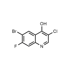 6-Bromo-3-chloro-7-fluoroquinolin-4-ol|CS-0927245