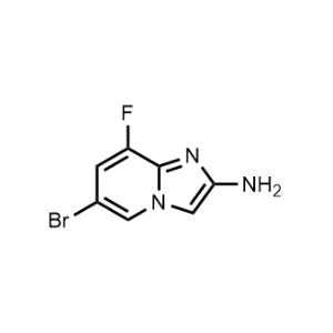6-Bromo-8-fluoroimidazo[1,2-a]pyridin-2-amine|CS-0927270