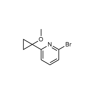 2-Bromo-6-(1-methoxycyclopropyl)pyridine|CS-0927440