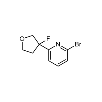 2-Bromo-6-(3-fluorotetrahydrofuran-3-yl)pyridine|CS-0927442