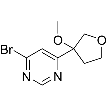 4-Bromo-6-(3-methoxytetrahydrofuran-3-yl)pyrimidine|CS-0927465