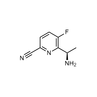 (R)-6-(1-Aminoethyl)-5-fluoropicolinonitrile|CS-0927480