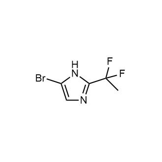 5-Bromo-2-(1,1-difluoroethyl)-1H-imidazole|CS-0927561