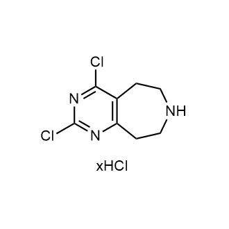 5H-Pyrimido[4,5-d]azepine, 2,4-dichloro-6,7,8,9-tetrahydro-, hydrochloride 1:?|CS-0927586