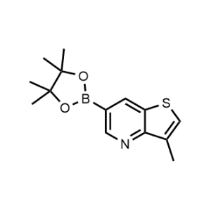 3-Methyl-6-(4,4,5,5-tetramethyl-1,3,2-dioxaborolan-2-yl)thieno[3,2-b]pyridine|CS-0927598