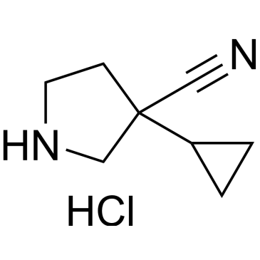 3-Cyclopropylpyrrolidine-3-carbonitrile hydrochloride|CS-0927786