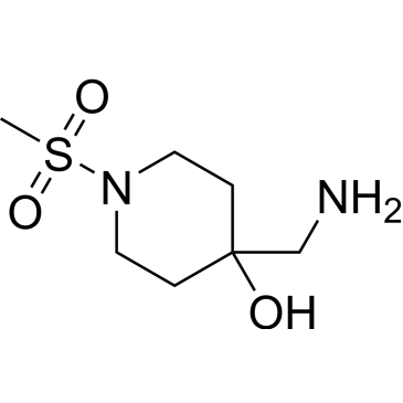 4-(Aminomethyl)-1-(methylsulfonyl)piperidin-4-ol|CS-0927813