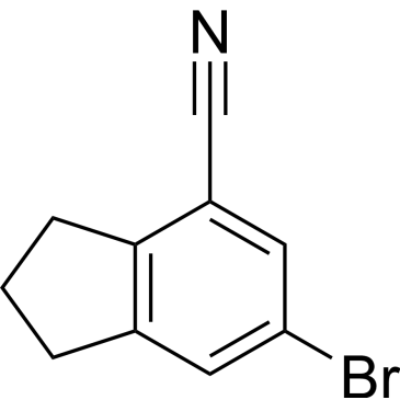 6-Bromo-2,3-dihydro-1H-indene-4-carbonitrile|CS-0927922