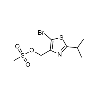 (5-Bromo-2-isopropylthiazol-4-yl)methyl methanesulfonate|CS-0927939