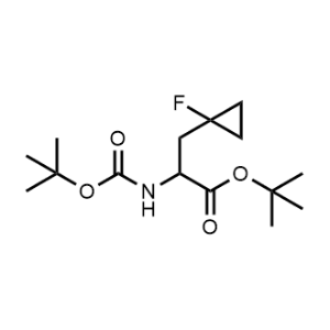 tert-Butyl 2-((tert-butoxycarbonyl)amino)-3-(1-fluorocyclopropyl)propanoate|CS-0927953