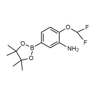 2-(Difluoromethoxy)-5-(4,4,5,5-tetramethyl-1,3,2-dioxaborolan-2-yl)aniline|CS-0928003
