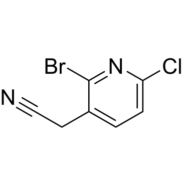 2-(2-Bromo-6-chloropyridin-3-yl)acetonitrile|CS-0928170