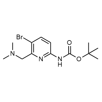 tert-Butyl (5-bromo-6-((dimethylamino)methyl)pyridin-2-yl)carbamate|CS-0928457
