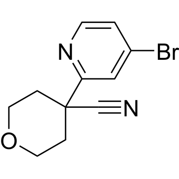 4-(4-Bromopyridin-2-yl)tetrahydro-2H-pyran-4-carbonitrile|CS-0928461