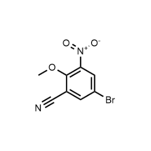 5-Bromo-2-methoxy-3-nitrobenzonitrile|CS-0928570