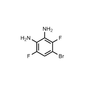 4-Bromo-3,6-difluorobenzene-1,2-diamine|CS-0928572